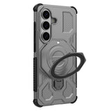 Samsung Galaxy S26 EIDERWOOD Håndverker Deksel m. Roterende Kickstand - Grå