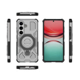 Samsung Galaxy S26 EIDERWOOD Håndverker Deksel m. Roterende Kickstand - Grå