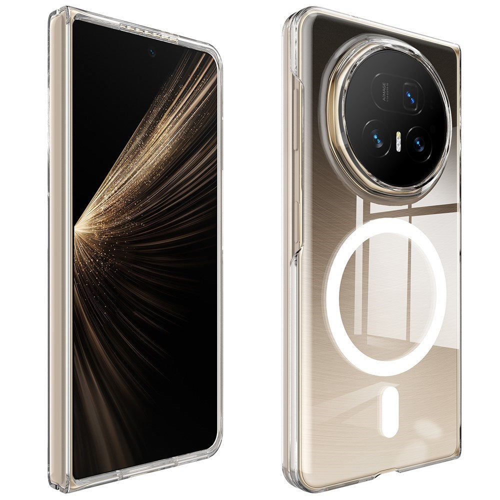 Honor Magic V5 EIDERWOOD Hybrid Plast Deksel – MagSafe Kompatibel – Gjennomsiktig