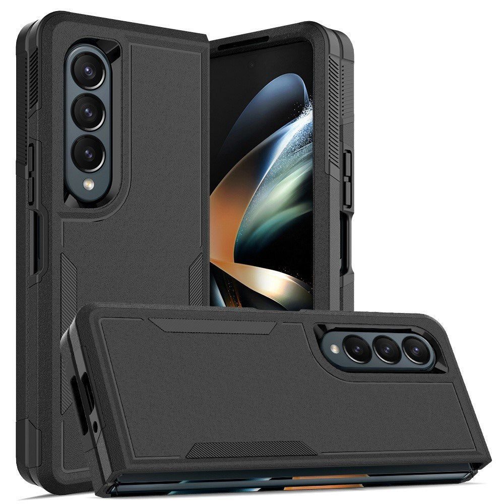 EIDERWOOD Samsung Galaxy Z Fold4 (5G) Hybrid Håndverker Deksel - Svart