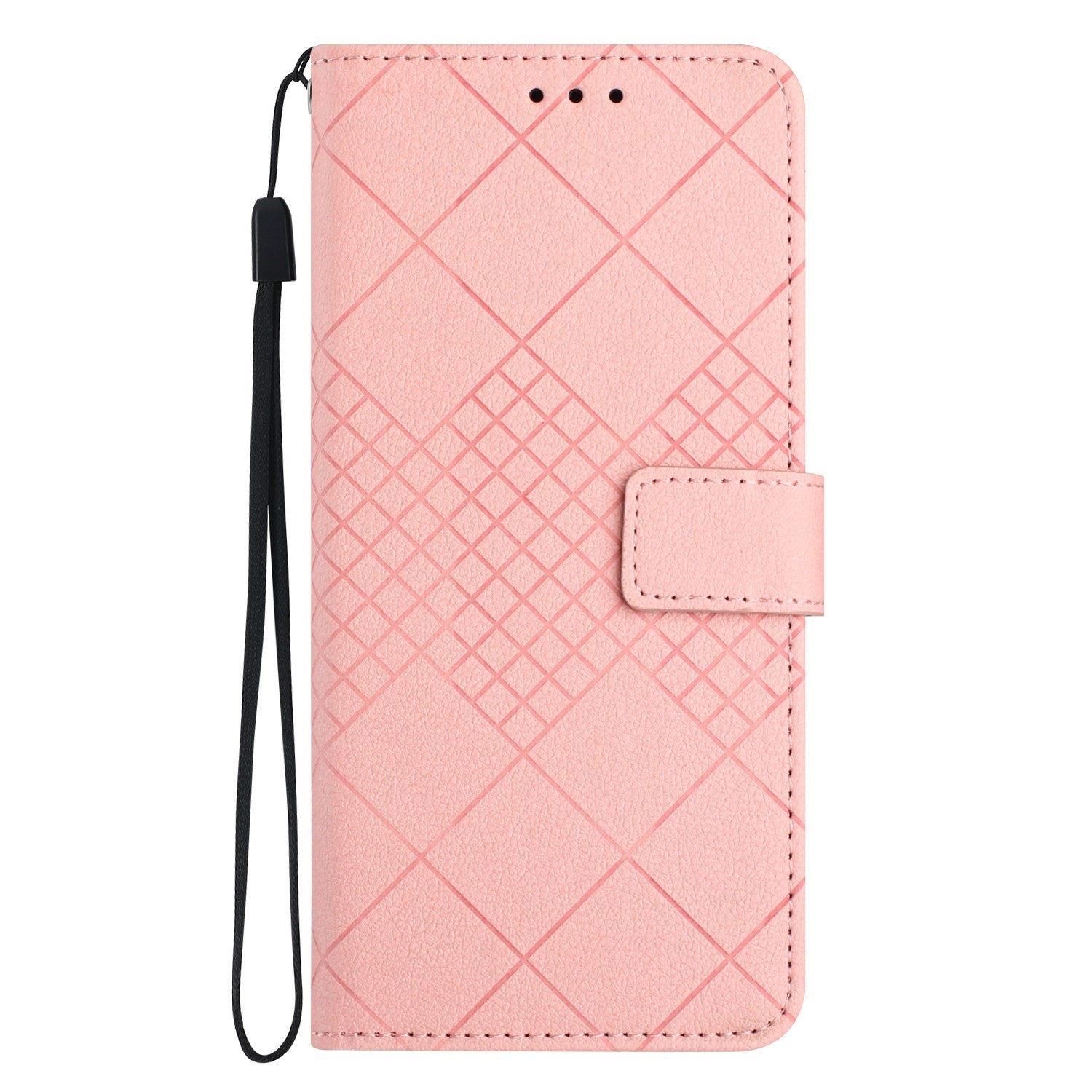 EIDERWOOD OnePlus 15 Flip Deksel i Kunstskinn med Trykk – Rosa