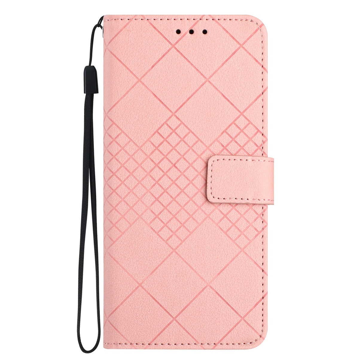 EIDERWOOD OnePlus 15 Flip Deksel i Kunstskinn med Trykk – Rosa