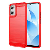 Motorola Moto G06 / G06 Power EIDERWOOD Carbon Fiber Deksel - Rød