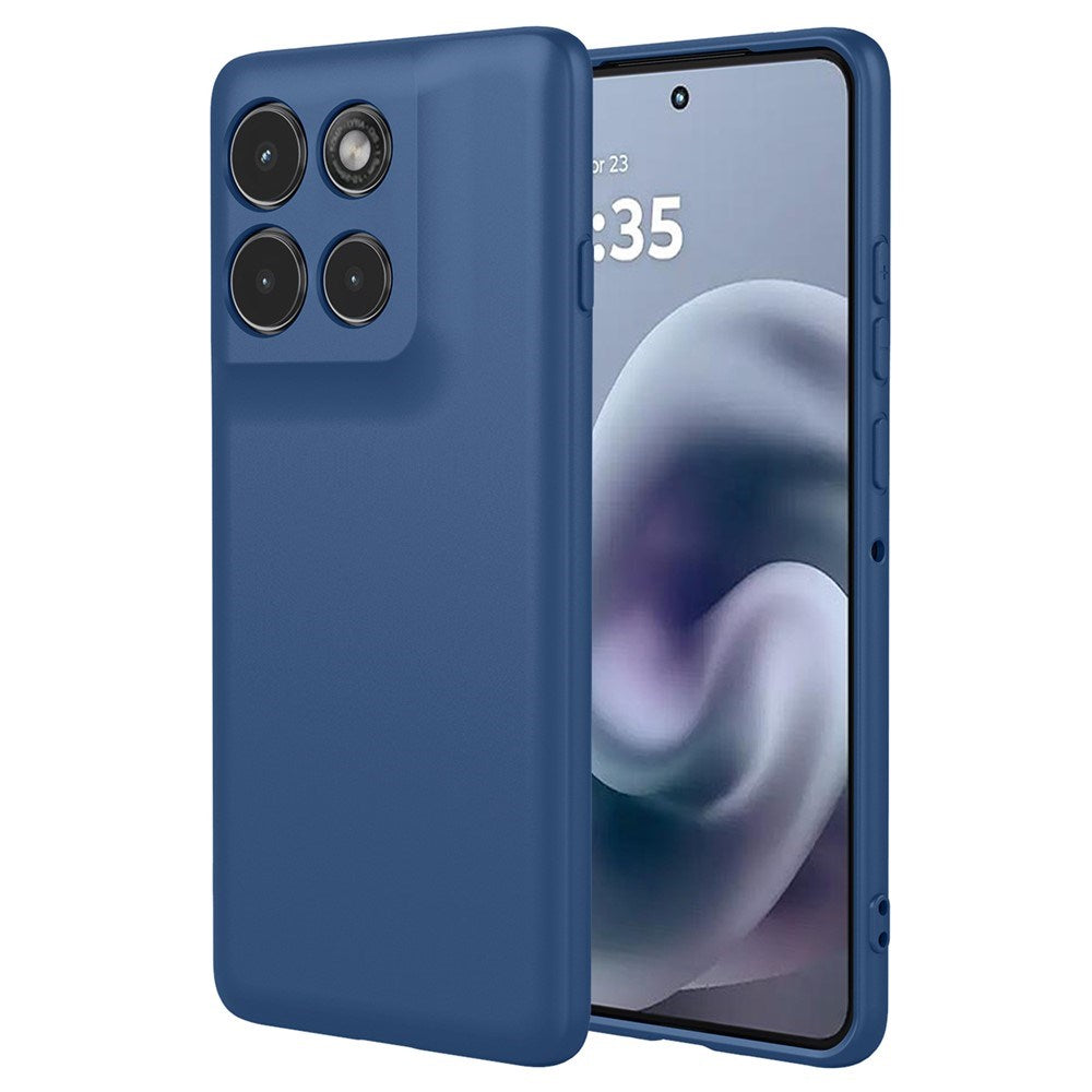 Motorola Moto G86 Power EIDERWOOD Fleksibelt Plast Mobil Deksel - Blå
