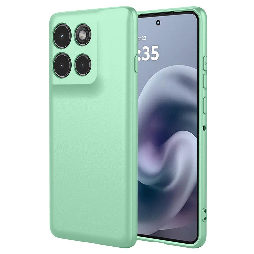 Motorola Moto G86 Power EIDERWOOD Fleksibelt Plast Mobil Deksel - Mintgrønn