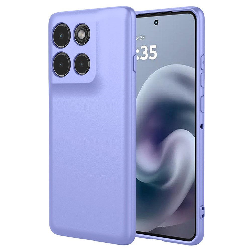 Motorola Moto G86 Power EIDERWOOD Fleksibelt Plast Mobil Deksel - Lilla
