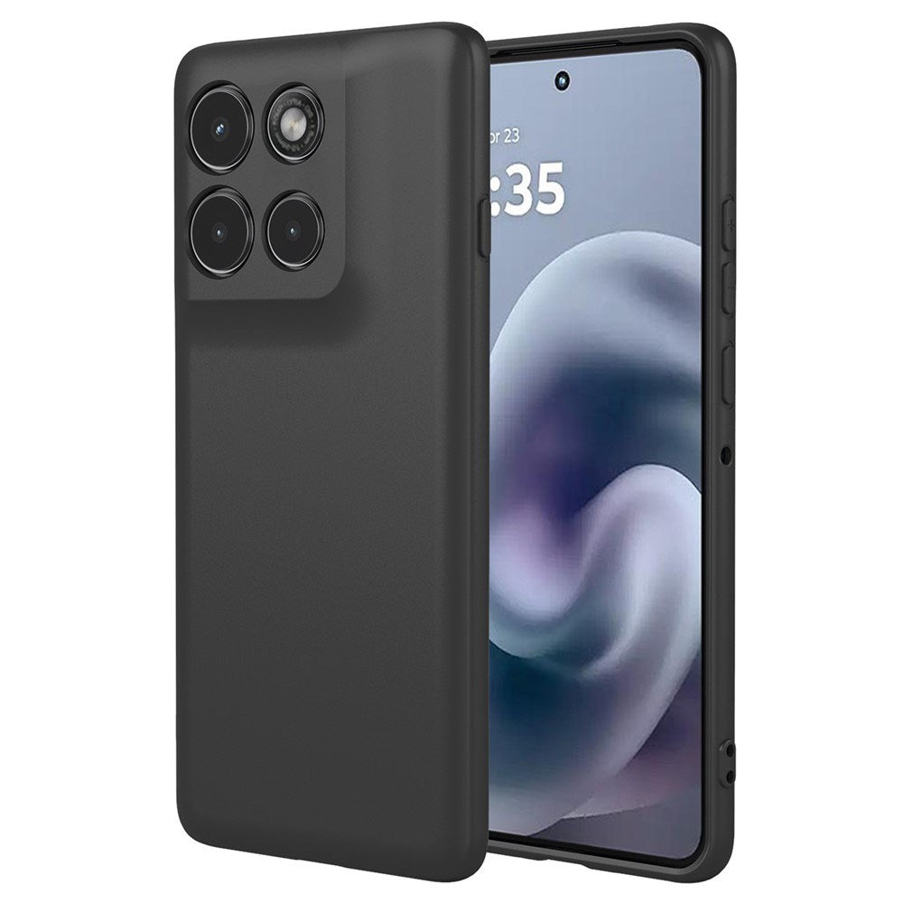 Motorola Moto G86 Power EIDERWOOD Fleksibelt Plast Mobil Deksel - Svart
