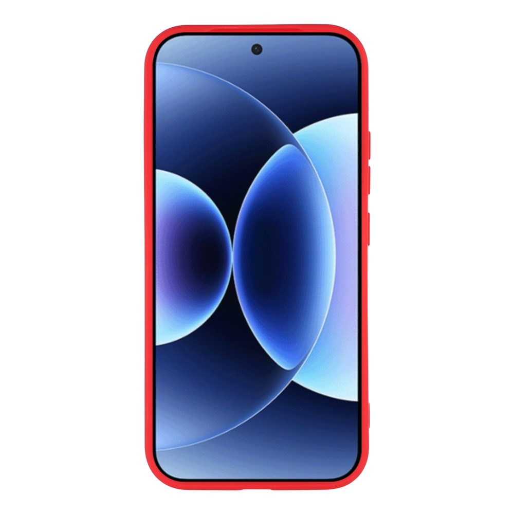 Xiaomi 17 EIDERWOOD Fleksibelt Plast Deksel - Rød