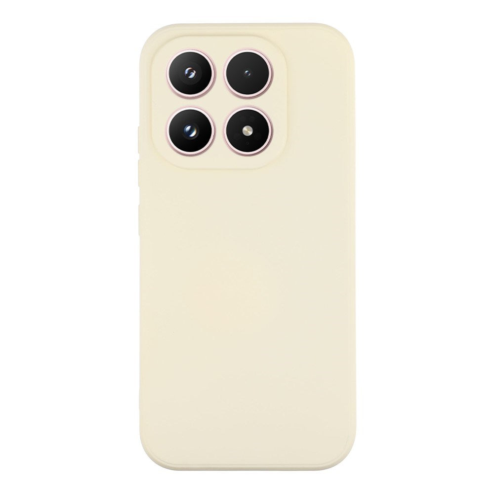 Xiaomi 17 EIDERWOOD Fleksibelt Plast Deksel - Hvit