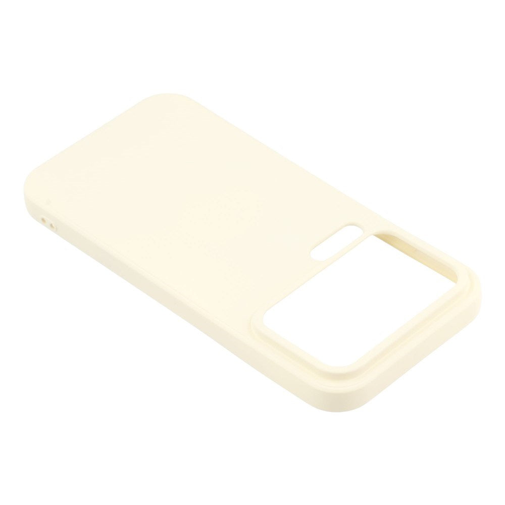 Xiaomi 17 Pro Max EIDERWOOD Fleksibelt Plast Deksel - Hvit
