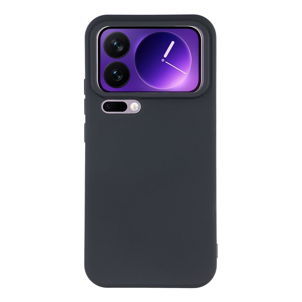 Xiaomi 17 Pro Max EIDERWOOD Fleksibelt Plast Deksel - Svart