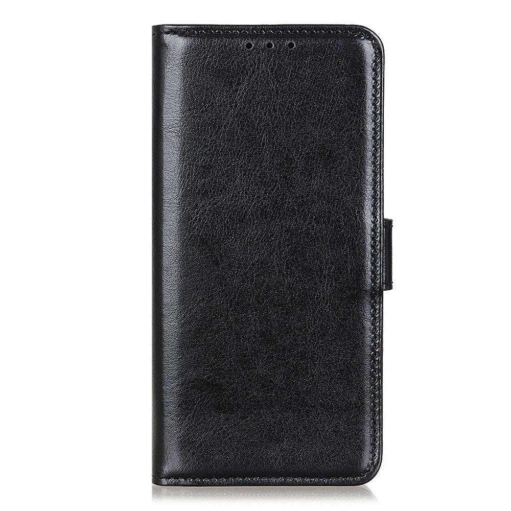 Motorola Moto G06 EIDERWOOD Kunstlær Flip Deksel m. Kortholder - Svart