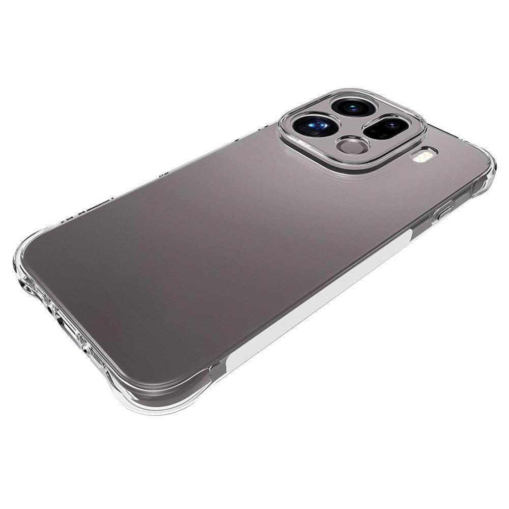 EIDERWOOD OPPO Find X9 Pro Fleksibelt Plast Deksel m. Støtabsorberende Hjørner - Gjennomsiktig