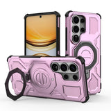 Samsung Galaxy S26 Ultra Håndverker Deksel med Kickstand - inkl. 2 x Skjermbeskyttere - Rosa