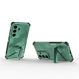Samsung Galaxy S26 EIDERWOOD Hybrid Håndverker Deksel m. Kickstand - Grønn