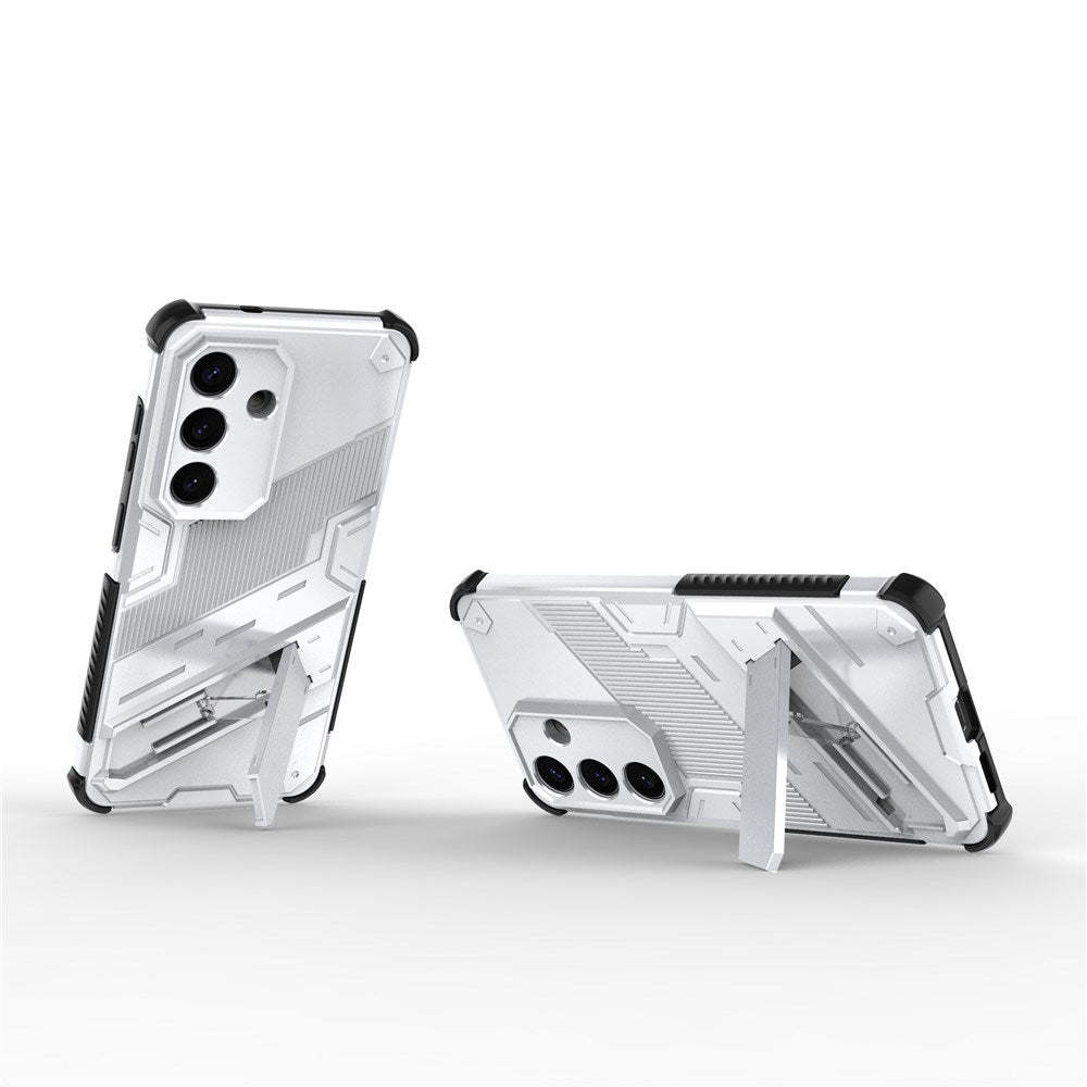 Samsung Galaxy S26 EIDERWOOD Hybrid Håndverker Deksel m. Kickstand - Hvit
