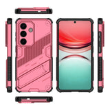 Samsung Galaxy S26 EIDERWOOD Hybrid Håndverker Deksel m. Kickstand - Rosa