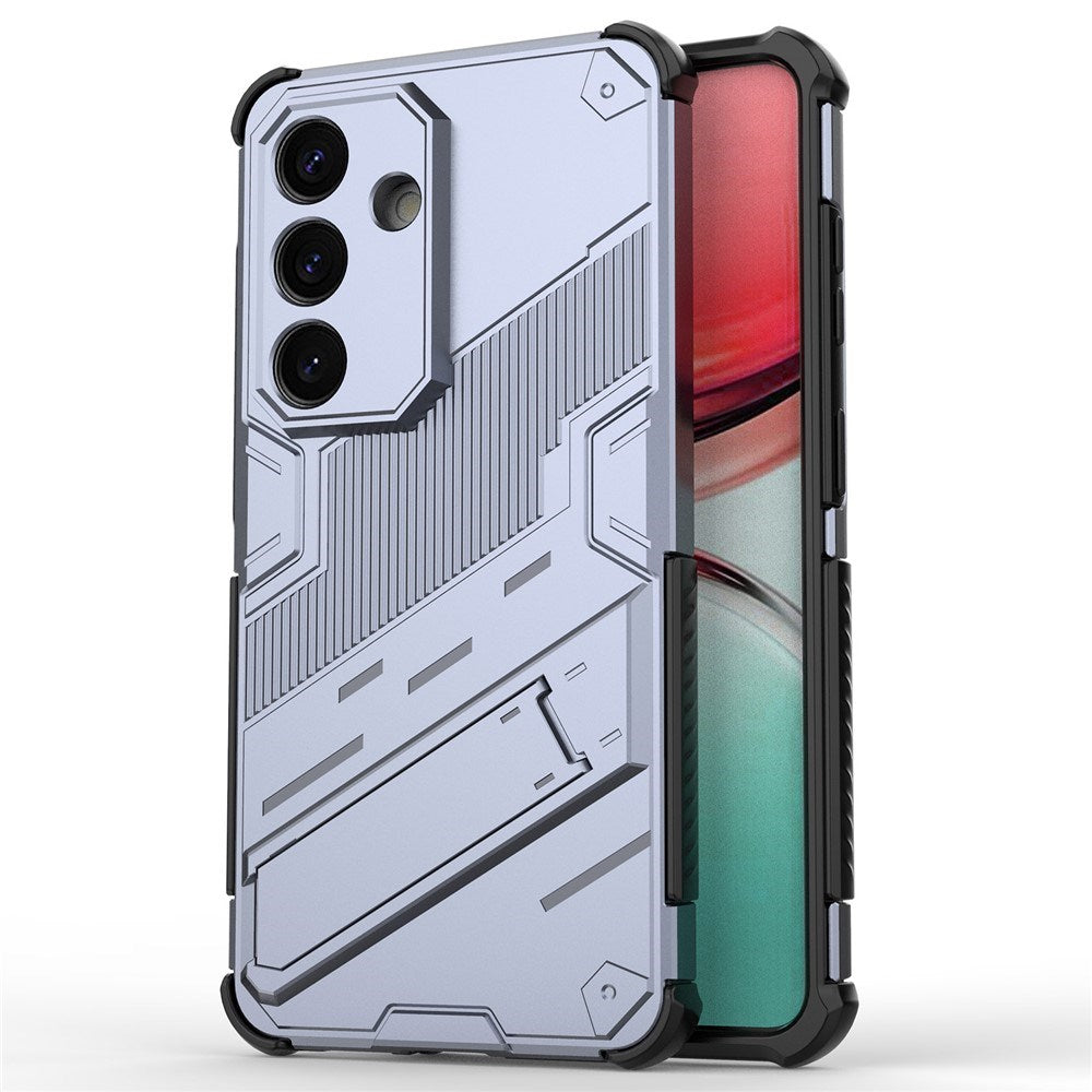 Samsung Galaxy S26 EIDERWOOD Hybrid Håndverker Deksel m. Kickstand - Grå
