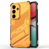 Samsung Galaxy S26 EIDERWOOD Hybrid Håndverker Deksel m. Kickstand - Oransje