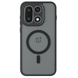 EIDERWOOD OnePlus 15 Matt MagSafe-Deksel – Transparent/Svart