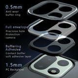 EIDERWOOD OnePlus 15 Matt MagSafe-Deksel – Transparent/Svart