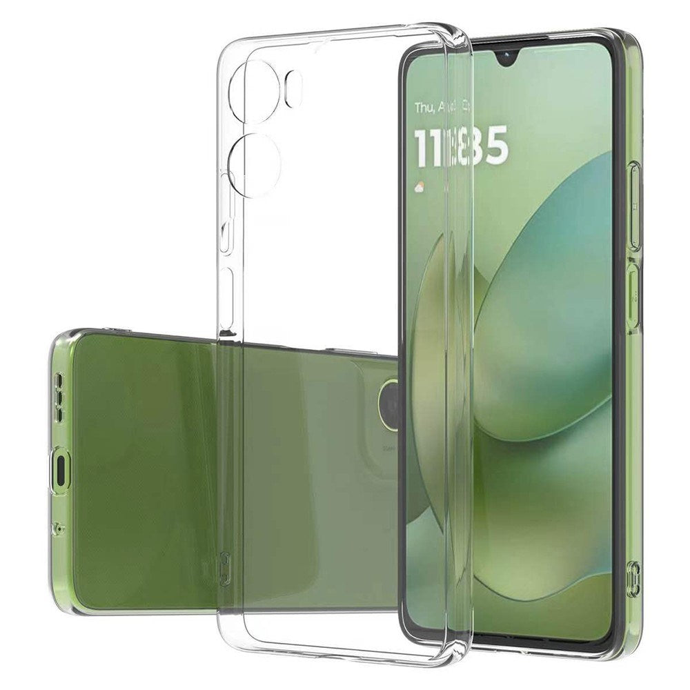 Motorola Moto G06 EIDERWOOD Slim Plast Deksel - Gjennomsiktig