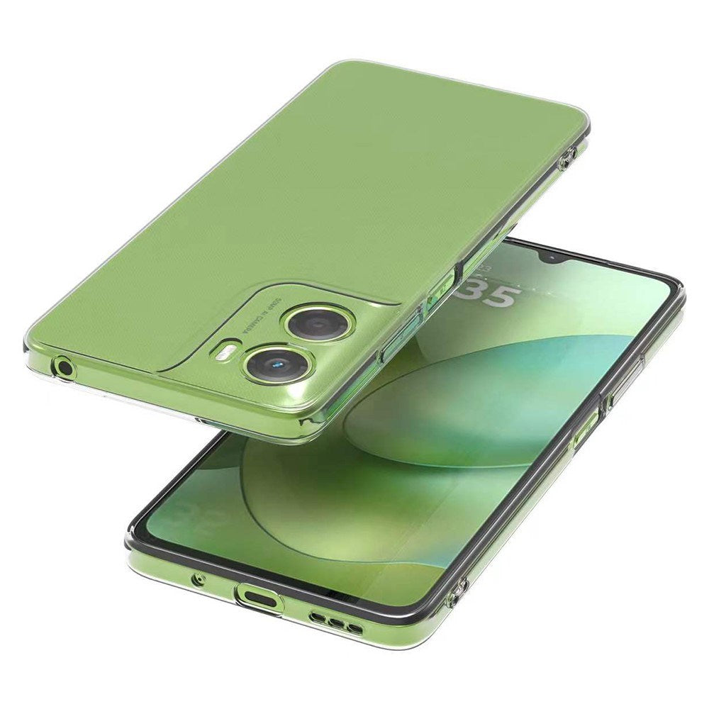 Motorola Moto G06 EIDERWOOD Slim Plast Deksel - Gjennomsiktig