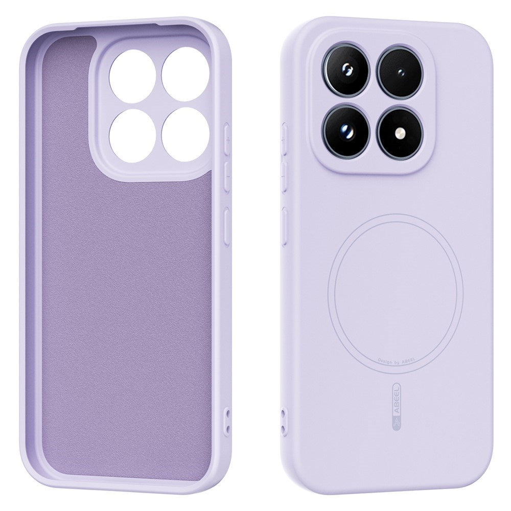 Xiaomi 17 Silikon Deksel - MagSafe  Kompatibel - Lilla
