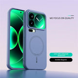 Xiaomi 17 Pro Silikon Deksel - MagSafe  Kompatibel - Blå