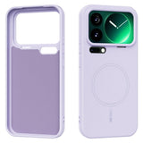 Xiaomi 17 Pro Max Silikon Deksel - MagSafe  Kompatibel - Lilla