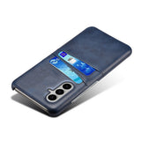 Samsung Galaxy S26 EIDERWOOD Kunstskinn Deksel m. Kortholder - Blå