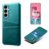 Samsung Galaxy S26 EIDERWOOD Kunstskinn Deksel m. Kortholder - Grønn