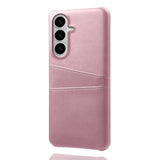 Samsung Galaxy S26 EIDERWOOD Kunstskinn Deksel m. Kortholder - Rosa
