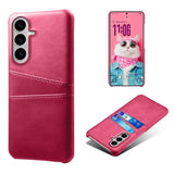 Samsung Galaxy S26 EIDERWOOD Kunstskinn Deksel m. Kortholder - Pink
