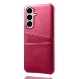 Samsung Galaxy S26 EIDERWOOD Kunstskinn Deksel m. Kortholder - Pink