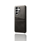 Samsung Galaxy S26 Ultra EIDERWOOD Kunstskinn Deksel m. Kortholder - Svart