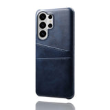 Samsung Galaxy S26 Ultra EIDERWOOD Kunstskinn Deksel m. Kortholder - Blå