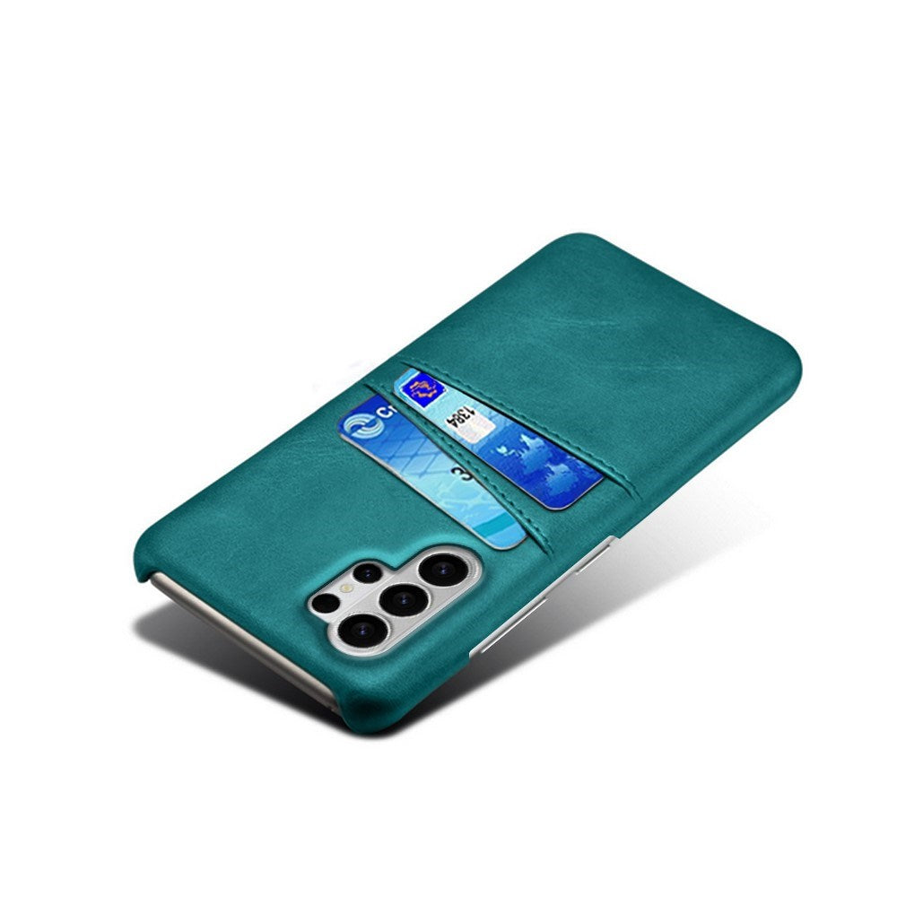Samsung Galaxy S26 Ultra EIDERWOOD Kunstskinn Deksel m. Kortholder - Grønn