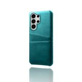 Samsung Galaxy S26 Ultra EIDERWOOD Kunstskinn Deksel m. Kortholder - Grønn