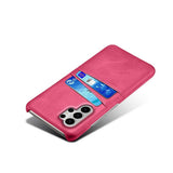 Samsung Galaxy S26 Ultra EIDERWOOD Kunstskinn Deksel m. Kortholder - Pink
