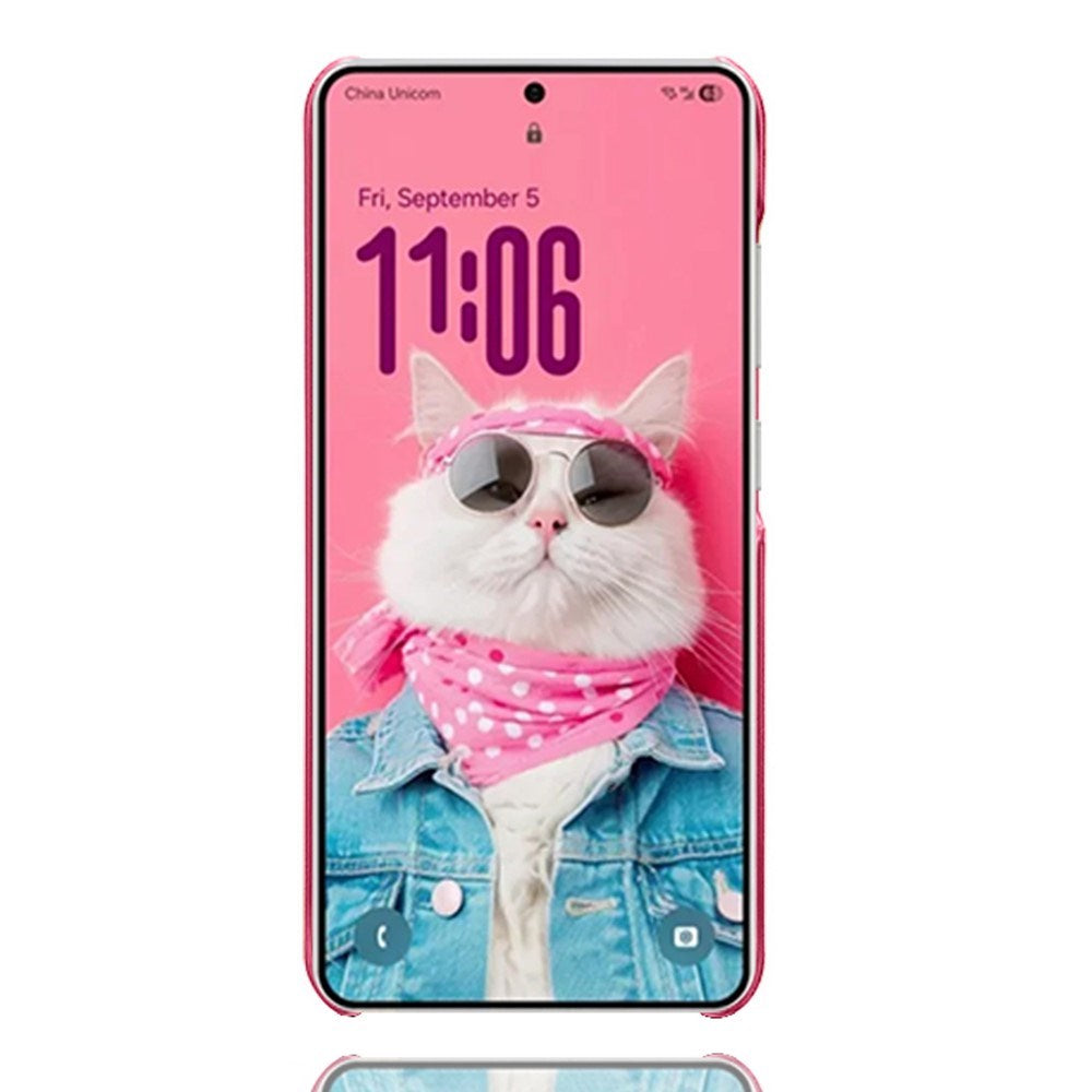 Samsung Galaxy S26 Ultra EIDERWOOD Kunstskinn Deksel m. Kortholder - Pink