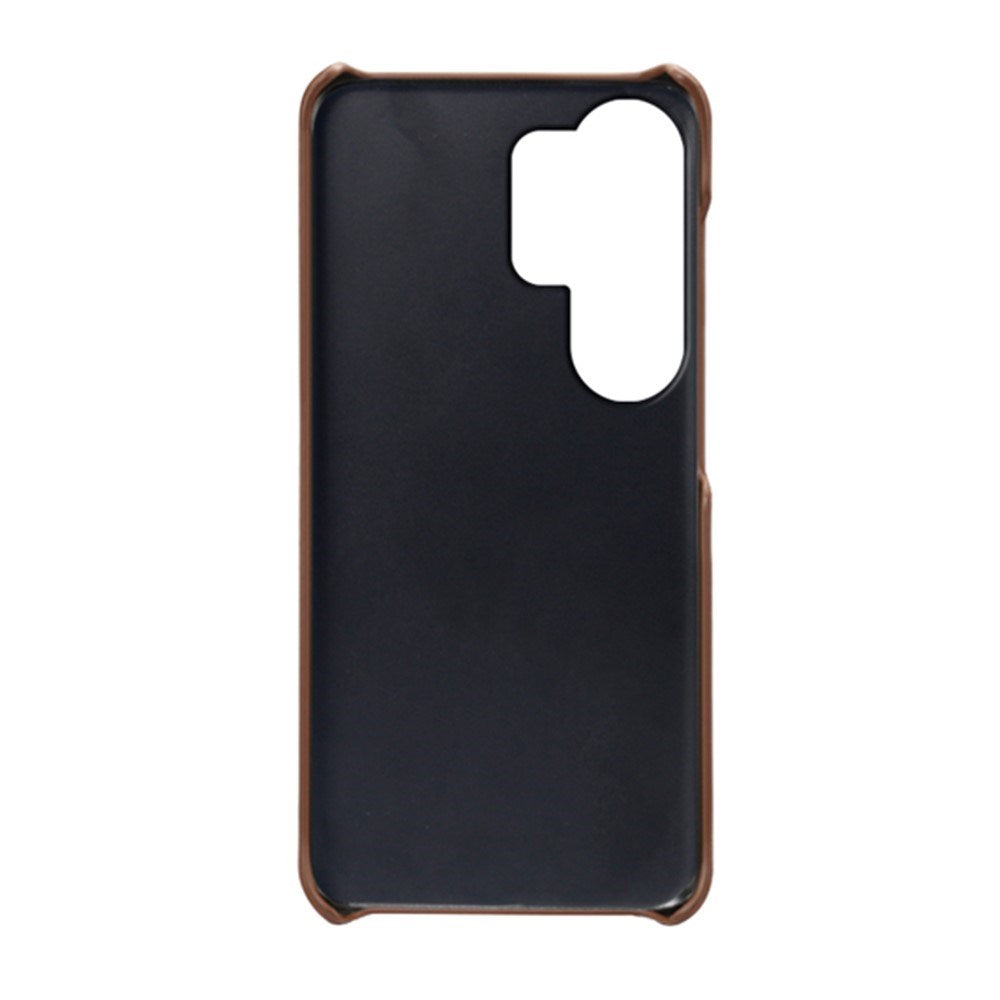 Samsung Galaxy S26 Ultra EIDERWOOD Kunstskinn Deksel m. Kortholder - Brun