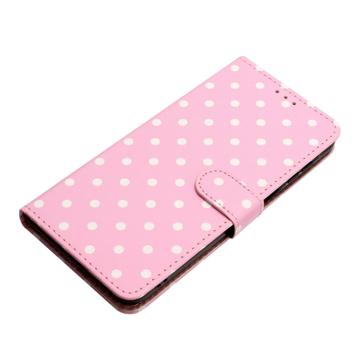 EIDERWOOD Xiaomi 17 Pro Max Kunstskinn Flip Deksel m. Polka Design - Rosa