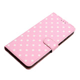 EIDERWOOD Xiaomi 17 Pro Max Kunstskinn Flip Deksel m. Polka Design - Rosa