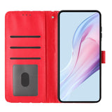 EIDERWOOD Xiaomi 17 Pro Max Kunstskinn Flip Deksel m. Polka Design - Rød