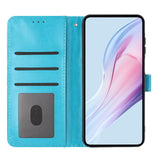 EIDERWOOD Xiaomi 17 Pro Kunstskinn Flip Deksel m. Polka Design - Blå