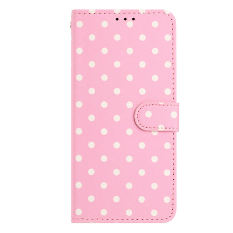 EIDERWOOD Xiaomi 17 Pro Kunstskinn Flip Deksel m. Polka Design - Rosa