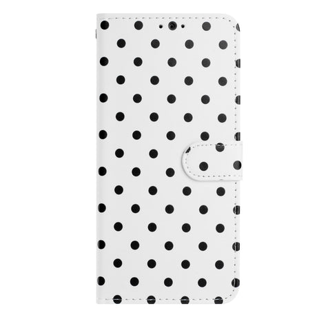 EIDERWOOD Xiaomi 17 Pro Kunstskinn Flip Deksel m. Polka Design - Hvit