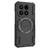 Xiaomi 17 EIDERWOOD Hybrid Håndverkerdeksel m. Varmeutslipp - Svart