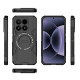 Xiaomi 17 EIDERWOOD Hybrid Håndverkerdeksel m. Varmeutslipp - Svart